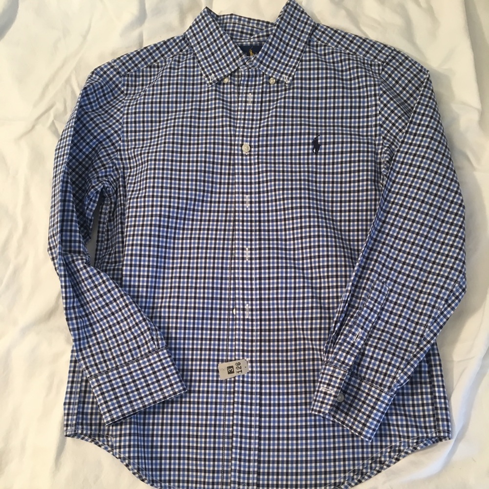 Boys Polo Ralph Lauren Dress Shirt Size 10